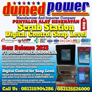 Digital Control Soap Level Scrub Station Merek DUMEDPOWER Terbaru 2023