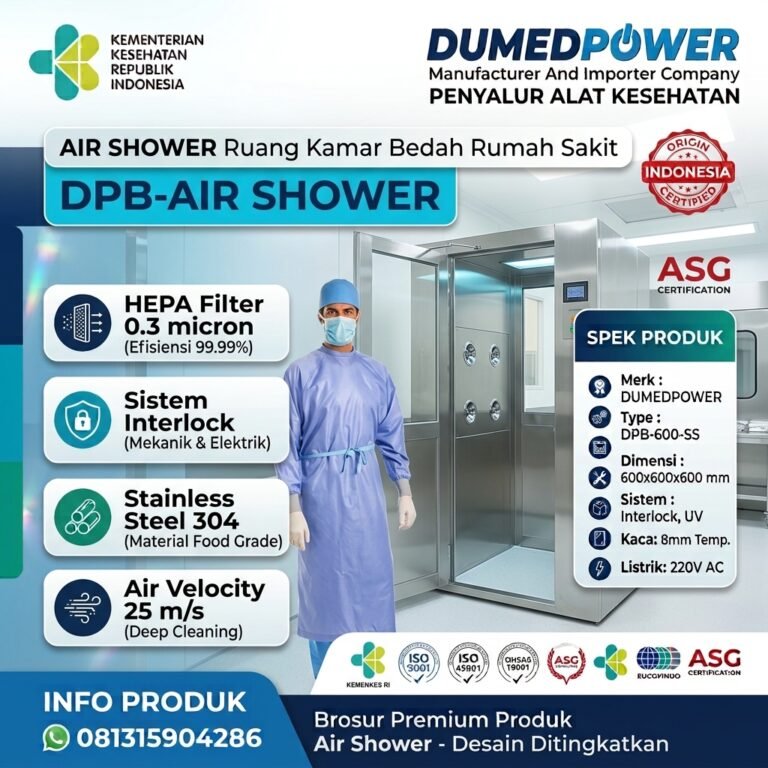 Jual Air Shower Cleanroom Kamar Bedah