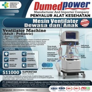 Mesin Ventilator Dewasa dan Anak DUMEDPOWER