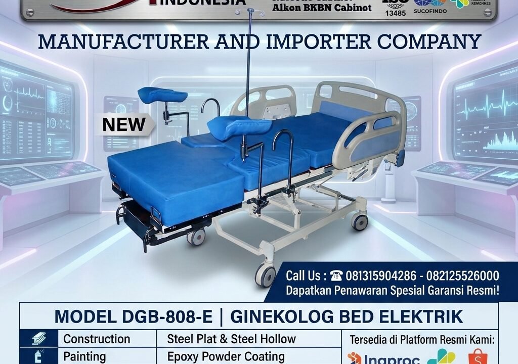Jual Ginekolog Bed Elektrik DGB-808-E Dumedpower Garansi Resmi