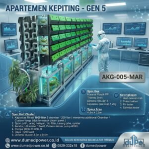 Jual-Apartemen-Rumah-Kepiting-GEN-5-Peralatan-Fakultas-Perikanan.