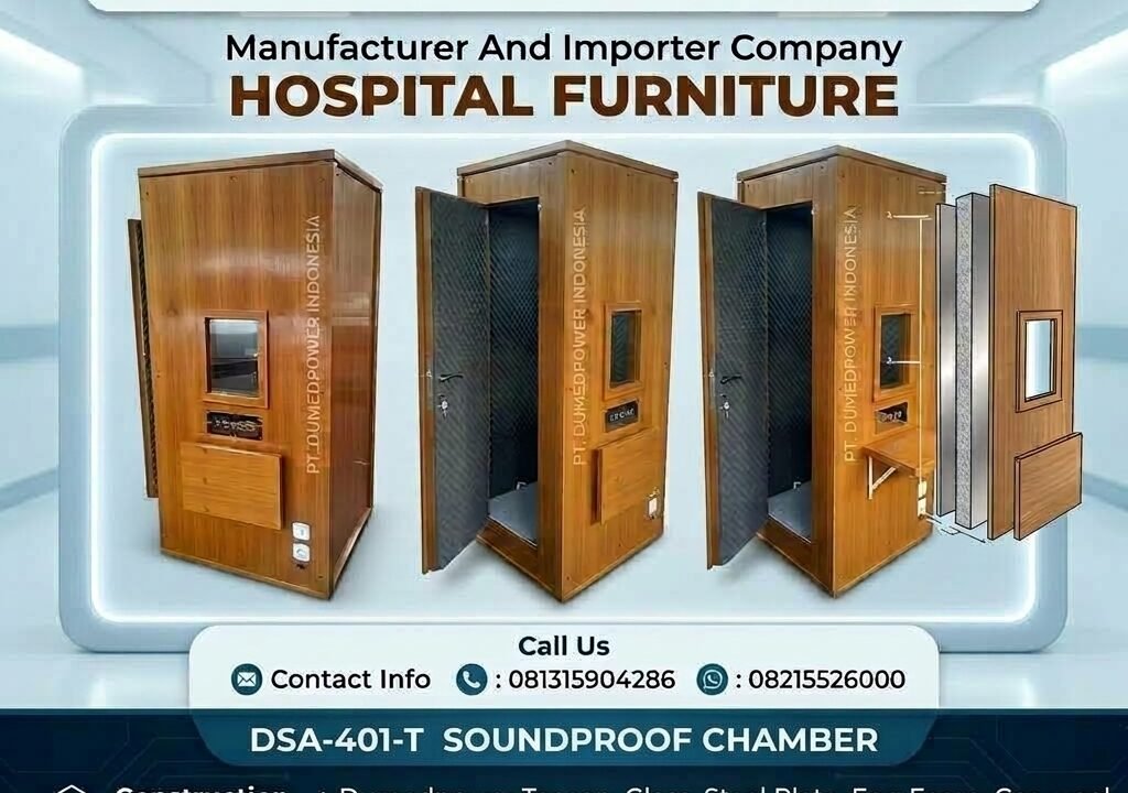 Jual Soundproof Chamber DSA-401 Melamin dan Tacoon – Dumedpower