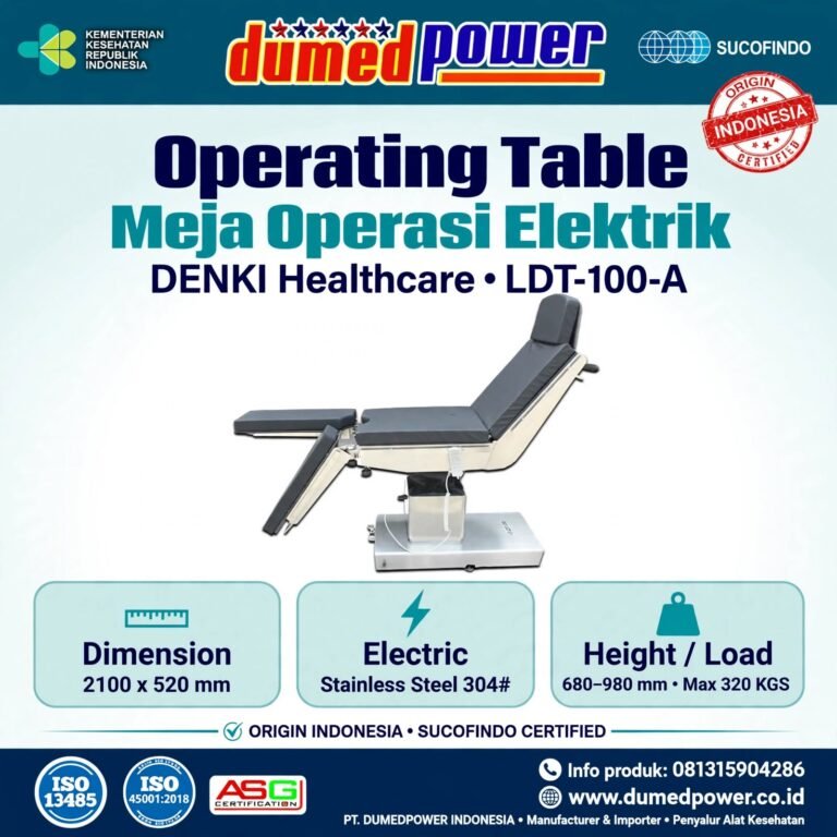 Jual Meja Operasi Elektrik DENKI Healthcare LDT-100-A Termurah
