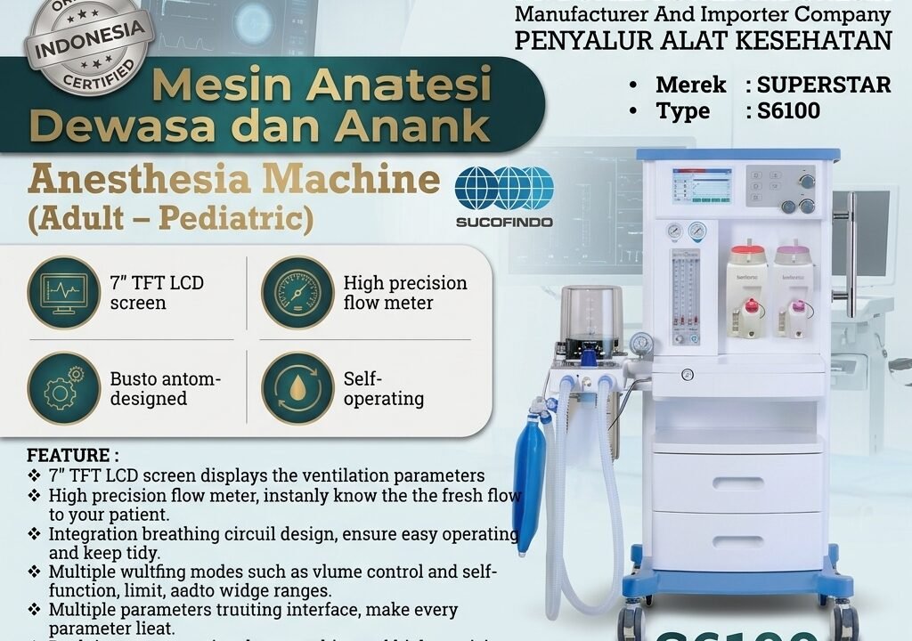 Jual Mesin Anestesi Terbaik SUPERSTAR S6100 Resmi