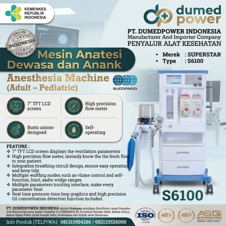Jual Mesin Anestesi Terbaik SUPERSTAR S6100 Resmi