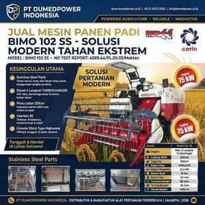 Jual-Mesin-Panen-Padi-Bimo-102-SS-Murah