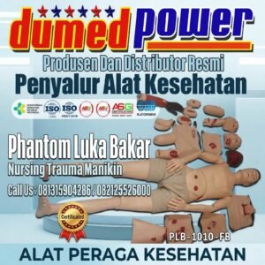 Jual Phantom Luka Bakar - Nursing Trauma Manikin PLB-1010-FB Bahan Karet Silikon