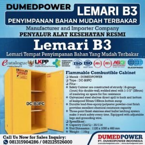 Lemari B3 DUMEDPOWER DC-B3PC Jual Resmi Inaproc Versi 6