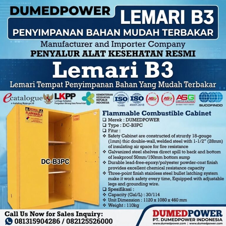 Lemari B3 DUMEDPOWER DC-B3PC Jual Resmi Inaproc Versi 6