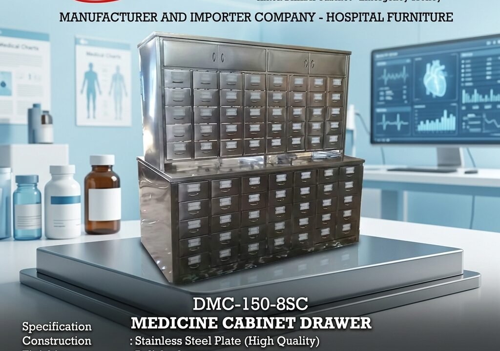 Jual Lemari Obat Stainless DMC-150-8SC DUMEDPOWER
