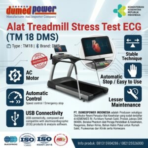 Jual Treadmill ECG TM18 DMS PT Dumedpower Indonesia